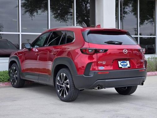 Soul Red Crystal Metallic 2025 Mazda CX-50 Hybrid Premium Plus Package