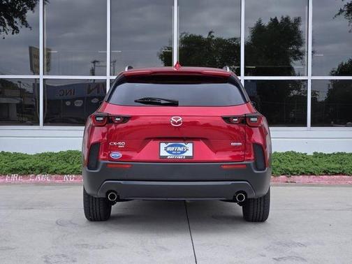 Soul Red Crystal Metallic 2025 Mazda CX-50 Hybrid Premium Plus Package