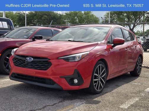 Pure Red 2024 Subaru Impreza Sport