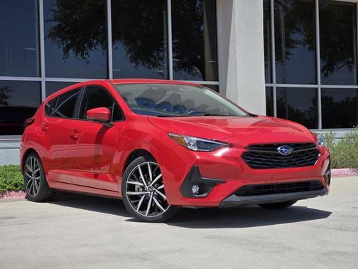 Pure Red 2024 Subaru Impreza Sport