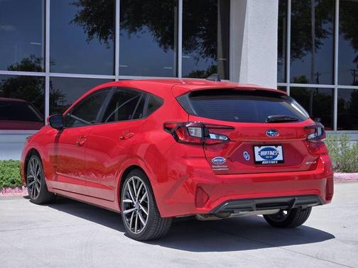 Pure Red 2024 Subaru Impreza Sport