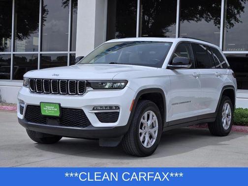 Bright White Clearcoat 2022 Jeep Grand Cherokee Limited