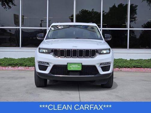 Bright White Clearcoat 2022 Jeep Grand Cherokee Limited