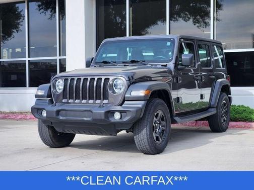 Granite Crystal Clearcoat Metallic 2022 Jeep Wrangler Unlimited Sport