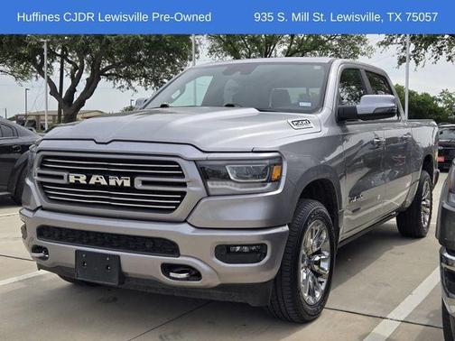 Billet Silver Metallic Clearcoat 2024 RAM 1500 Laramie