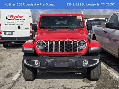 Firecracker Red Clearcoat 2025 Jeep Wrangler 4xe Sahara