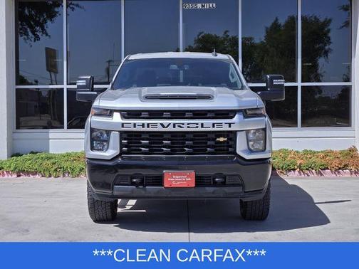 Silver Ice Metallic 2022 Chevrolet Silverado 2500 Custom