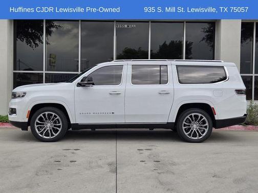 Bright White Clearcoat 2023 Jeep Grand Wagoneer L Series II