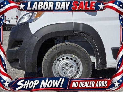 Bright White Clearcoat 2026 RAM ProMaster 2500 High Roof