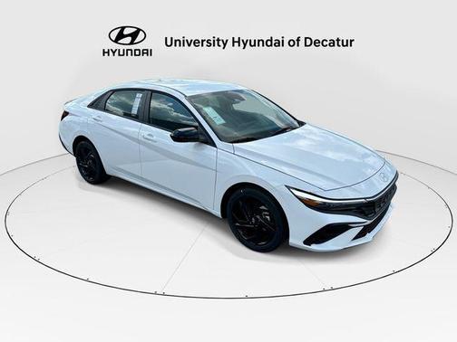 Serenity White 2026 Hyundai ELANTRA Sport