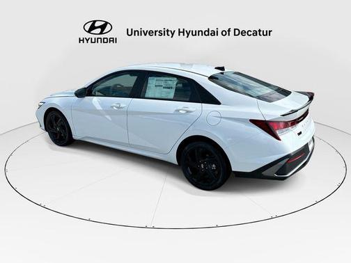 Serenity White 2026 Hyundai ELANTRA Sport