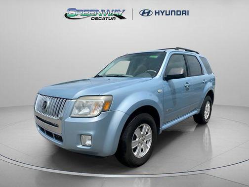 Light Ice Blue Clearcoat 2008 Mercury Mariner I4