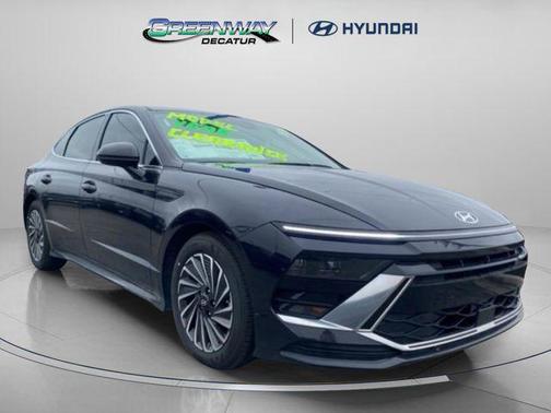 Carbon Blue 2025 Hyundai SONATA Hybrid SE