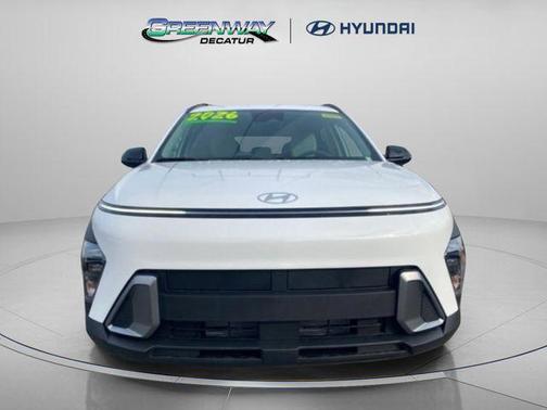 Atlas White 2026 Hyundai KONA SEL Sport