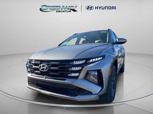 Shimmering Silver 2025 Hyundai TUCSON Hybrid SEL Convenience