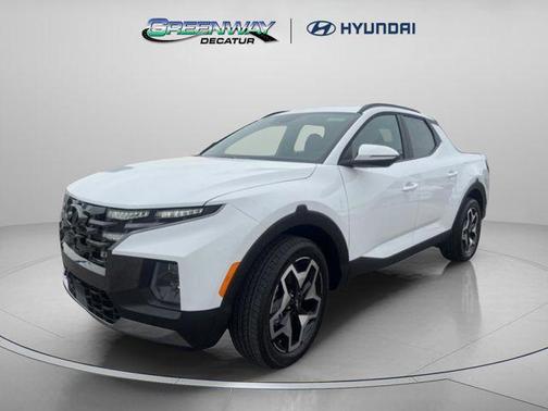 Atlas White 2024 Hyundai SANTA CRUZ Limited