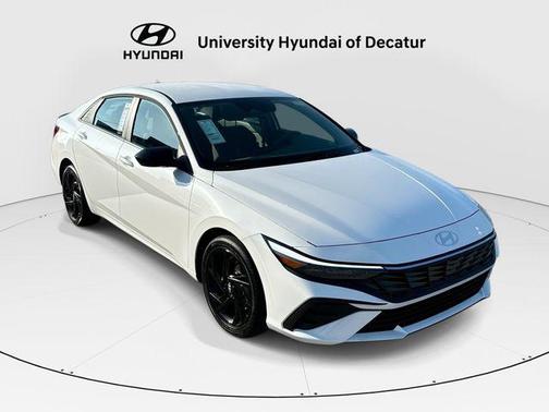 Serenity White 2026 Hyundai ELANTRA Sport