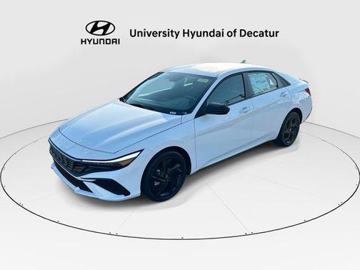 Serenity White 2026 Hyundai ELANTRA Sport