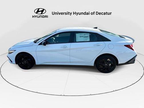 Serenity White 2026 Hyundai ELANTRA Sport
