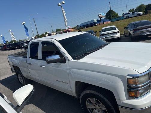 Summit White 2015 Chevrolet Silverado 1500 1LT