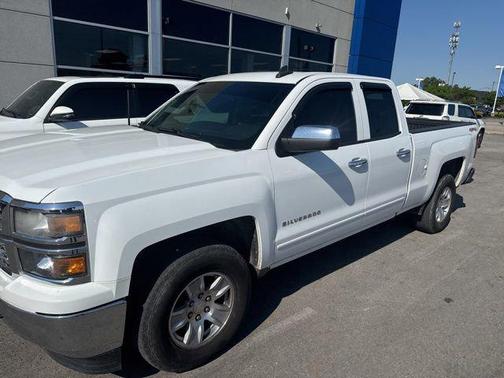 Summit White 2015 Chevrolet Silverado 1500 1LT