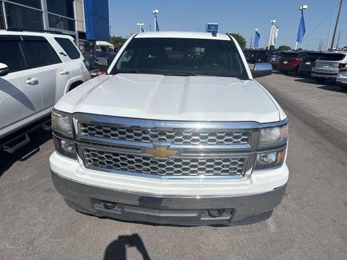 Summit White 2015 Chevrolet Silverado 1500 1LT