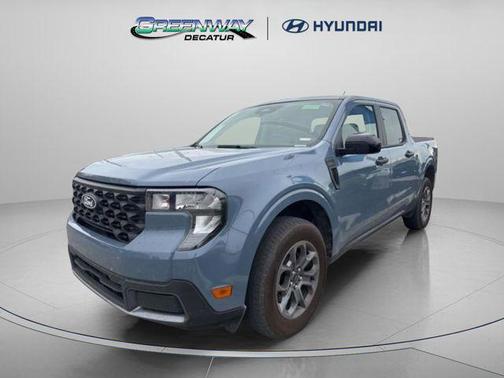Azure Gray Metallic Tri-Coat 2025 Ford Maverick XLT