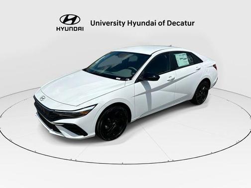 Serenity White 2026 Hyundai ELANTRA Sport