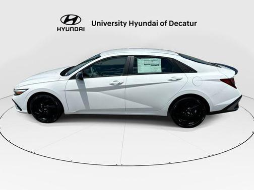 Serenity White 2026 Hyundai ELANTRA Sport