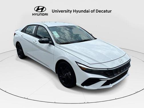 Serenity White 2026 Hyundai ELANTRA Sport
