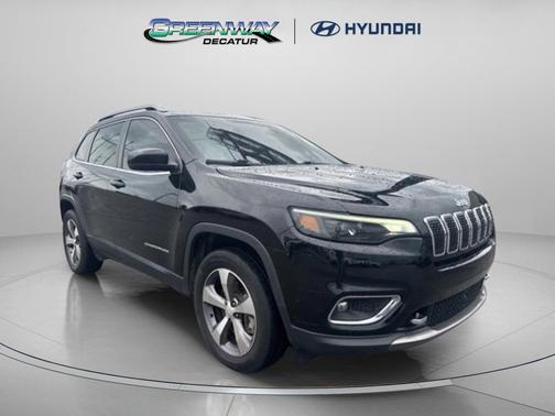 Diamond Black Crystal Pearlcoat 2021 Jeep Cherokee Limited