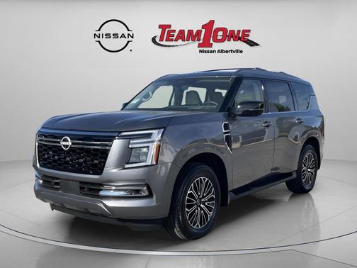 Gun Metallic 2026 Nissan Armada Platinum