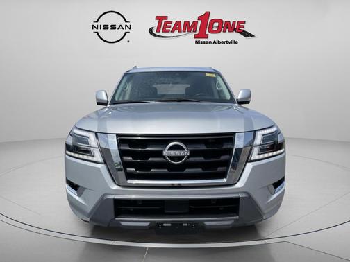 Brilliant Silver Metallic 2024 Nissan Armada SL 2WD