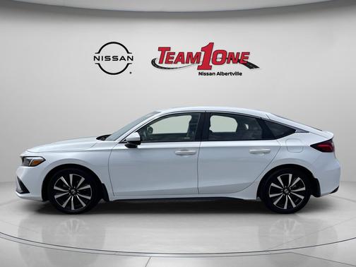 Platinum White Pearl 2024 Honda Civic EX-L