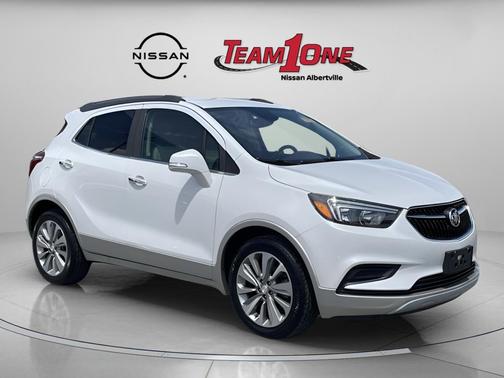 White Frost Tricoat 2019 Buick Encore Preferred