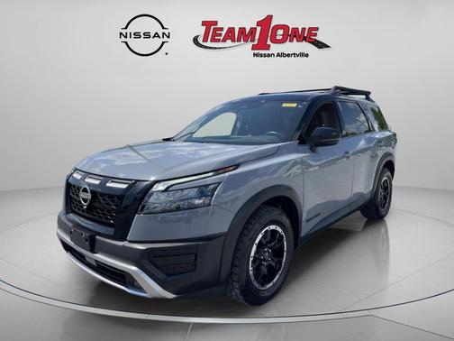 Solid Gray/Super Black 2023 Nissan Pathfinder Rock Creek 4WD