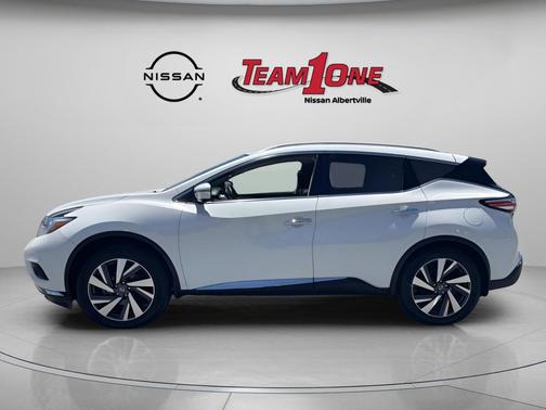 Pearl White 2018 Nissan Murano Platinum