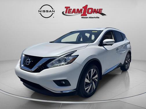 Pearl White 2018 Nissan Murano Platinum