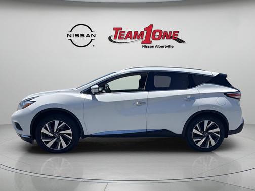 Pearl White 2018 Nissan Murano Platinum