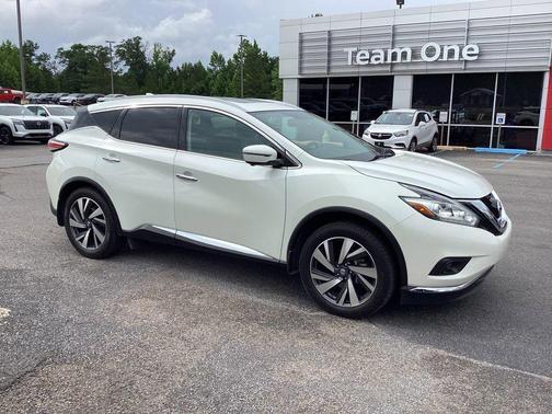 Pearl White 2018 Nissan Murano Platinum