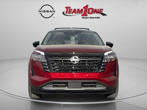 Scarlet Ember Tintcoat/Super Black 2026 Nissan Pathfinder Platinum