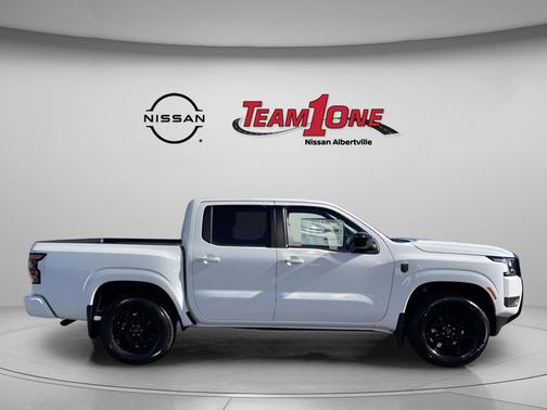 Glacier White 2026 Nissan Frontier SV