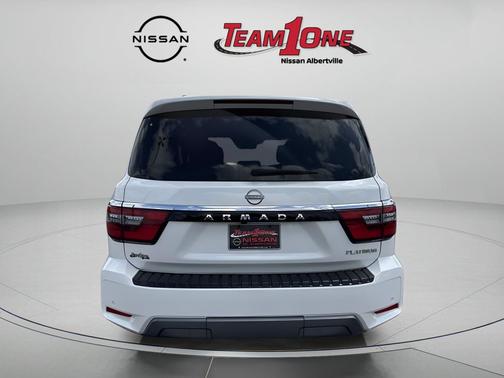 Aspen White Tricoat 2023 Nissan Armada Platinum 4WD