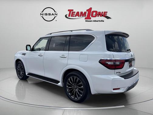 Aspen White Tricoat 2023 Nissan Armada Platinum 4WD