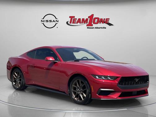 Rapid Red Metallic Tinted Clearcoat 2024 Ford Mustang EcoBoost Premium