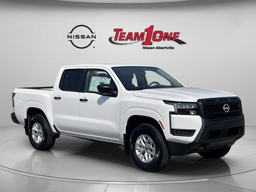 Glacier White 2026 Nissan Frontier S