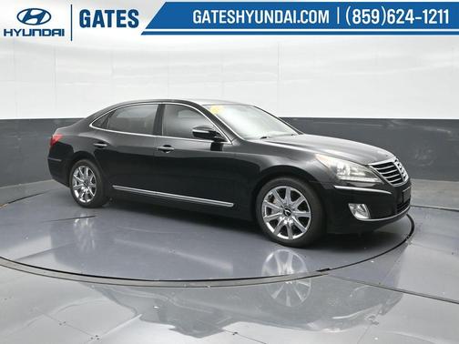 Black Noir Pearl 2012 Hyundai Equus Signature