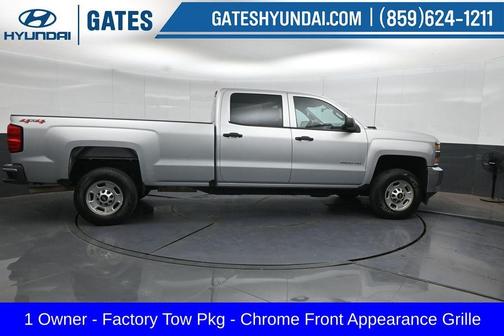 Silver Ice Metallic 2018 Chevrolet Silverado 2500 WT