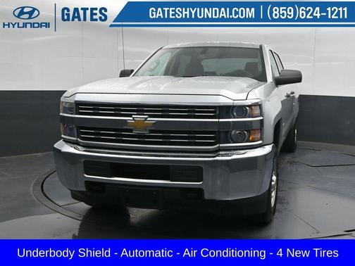 Silver Ice Metallic 2018 Chevrolet Silverado 2500 WT