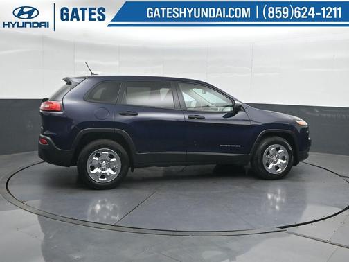True Blue Pearlcoat 2016 Jeep Cherokee Sport